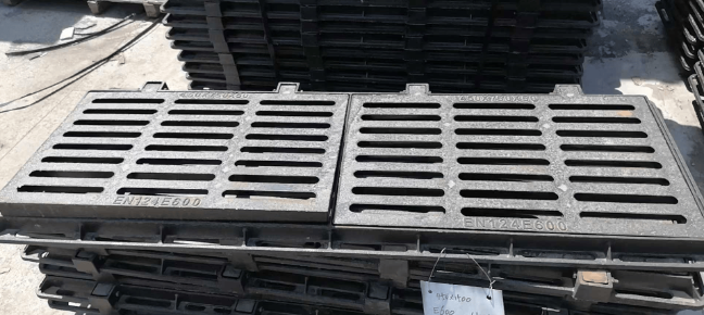 繁昌球墨铸铁连体双篦展示